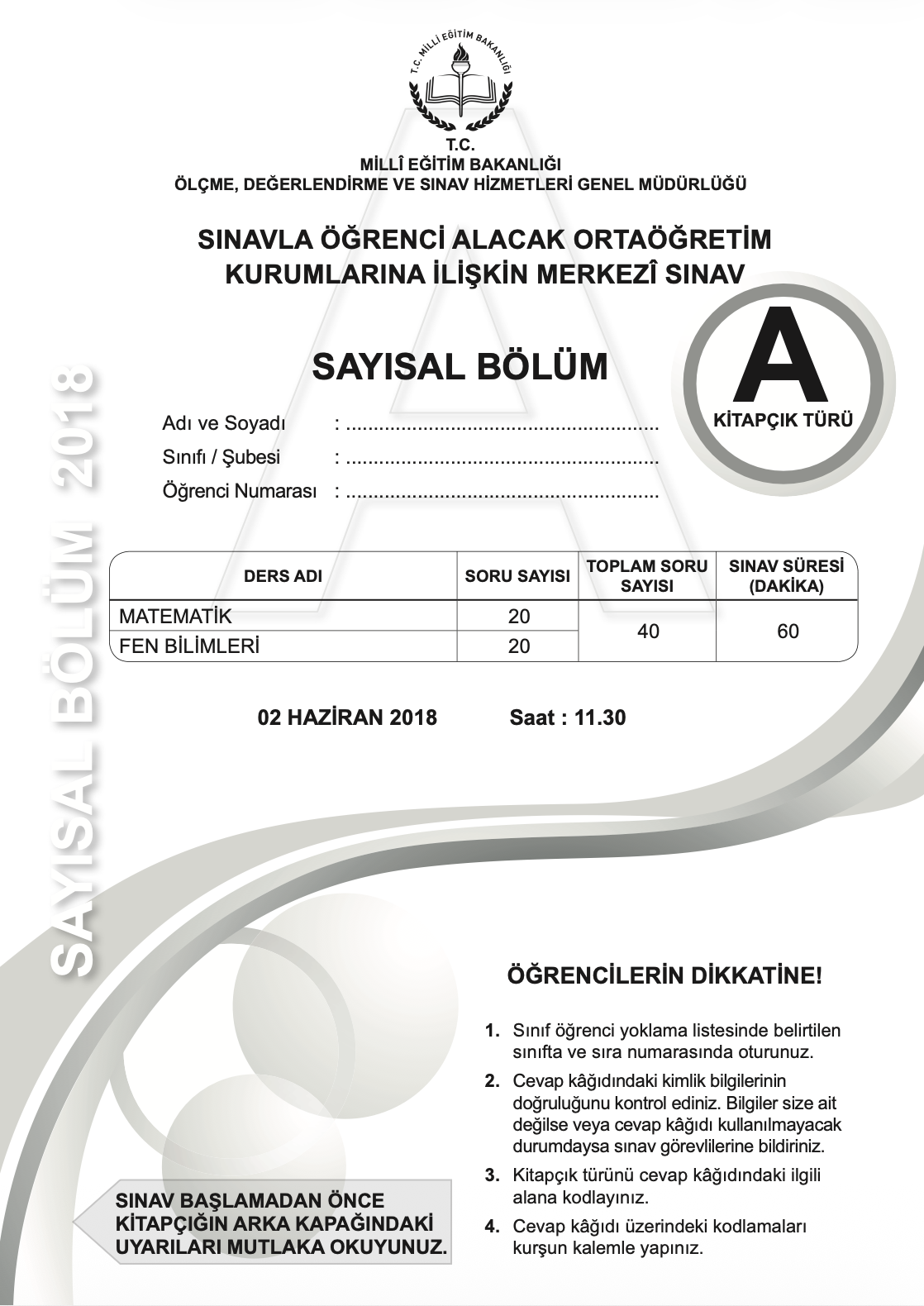 2018Sayısal