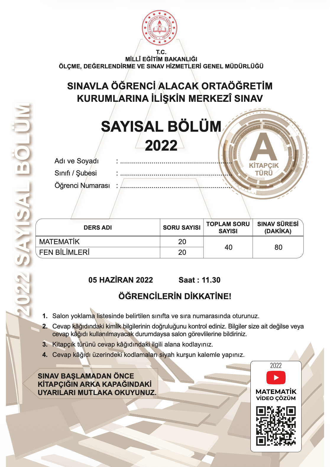 2022Sayısal
